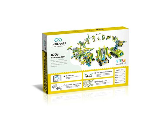 Конструктор Makerzoid Machinist Building Block (MKZ-EC-MCT), изображение 3 Конструктор Makerzoid Machinist Building Block (MKZ-EC-MCT), изображение 3