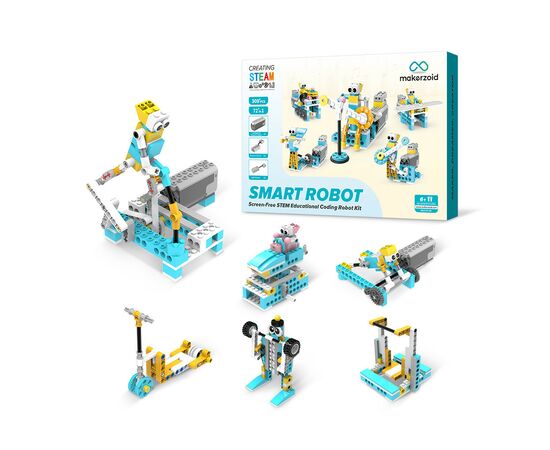 Конструктор Makerzoid Smart Robot Standard (MKZ-PF-SD), изображение 3 Конструктор Makerzoid Smart Robot Standard (MKZ-PF-SD), изображение 3