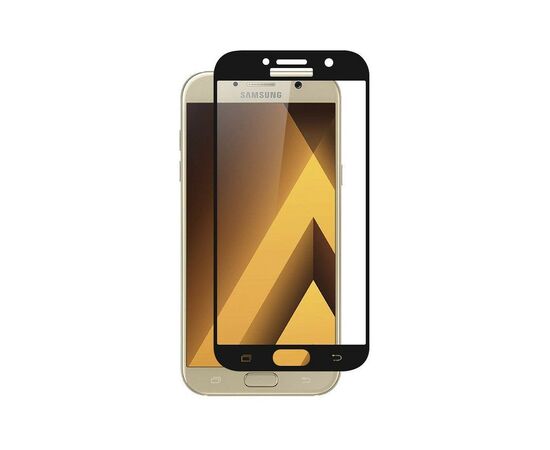 Стекло защитное PowerPlant Full screen Samsung Galaxy A7 (2017), Black (GL605446)