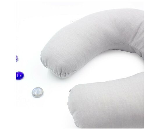 Подушка MirSon для путешествий №8727 Naturale Line 16-5703 Light Gray 50% Memory (2200006348122), изображение 3