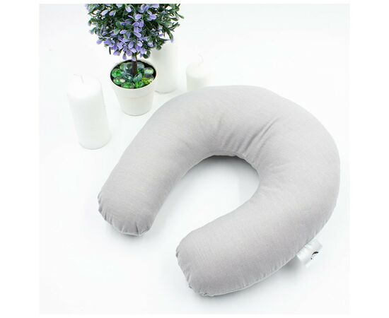 Подушка MirSon для путешествий №8727 Naturale Line 16-5703 Light Gray 50% Memory (2200006348122), изображение 4