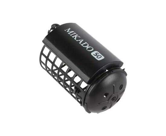 Кормушка Mikado Feeder Round 32х44 мм Bottom 60 г Black (AMKZ-04-60-B)