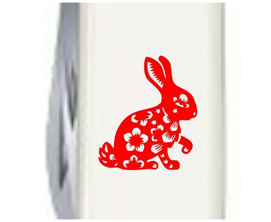 Нож Victorinox Spartan Zodiac White "Бенгальський Кролик" Red (1.3603.7_Z2061u), изображение 3