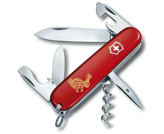 Нож Victorinox Spartan Zodiac White "Бенгальський Кролик" Bronze (1.3603_Z2065u)