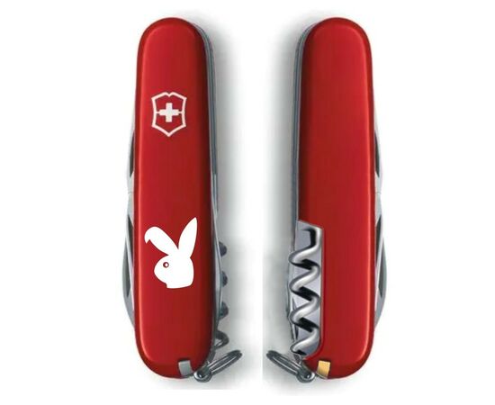 Нож Victorinox Spartan Zodiac Red "Бойовий Кролик" (1.3603_Z2020u), изображение 2 Нож Victorinox Spartan Zodiac Red "Бойовий Кролик" (1.3603_Z2020u), изображение 2