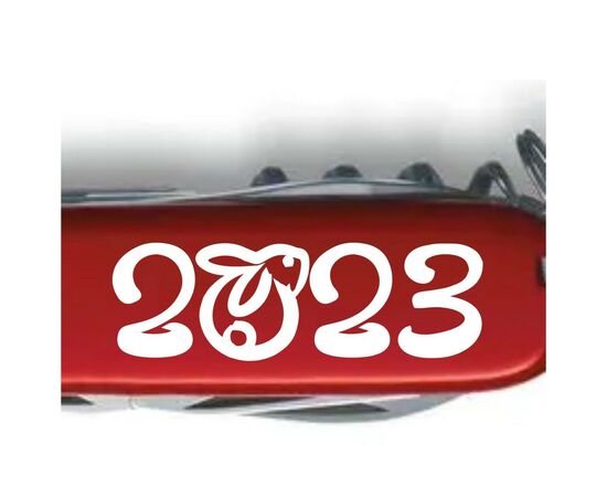 Ніж Victorinox Spartan Zodiac Red "Рік Кролика" (1.3603_Z2110u), зображення 3