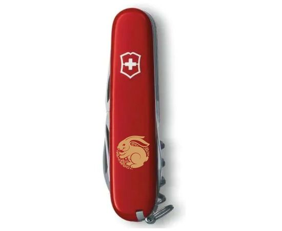 Нож Victorinox Spartan Zodiac Red "Щасливий Кролик" Bronze (1.3603_Z2165u), изображение 3