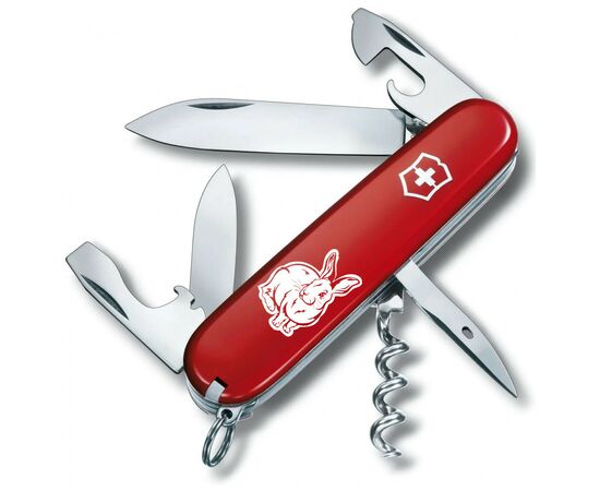 Нож Victorinox Spartan Zodiac Red "Водяний Кролик" (1.3603_Z2030u)