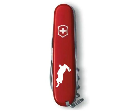 Нож Victorinox Spartan Zodiac Red "Шпаркий Кролик" (1.3603_Z2170u), изображение 4