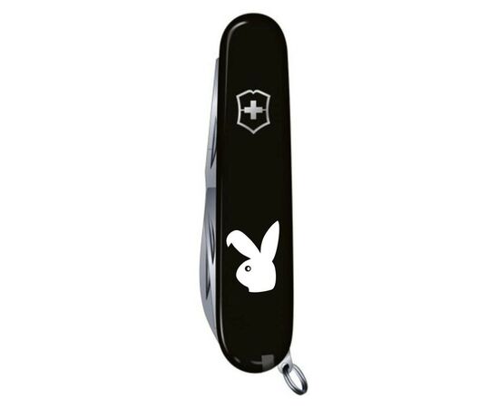 Нож Victorinox Spartan Zodiac Black "Бойовий Кролик" (1.3603.3_Z2020u), изображение 4 Нож Victorinox Spartan Zodiac Black "Бойовий Кролик" (1.3603.3_Z2020u), изображение 4