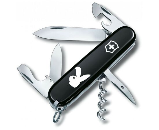 Нож Victorinox Spartan Zodiac Black "Бойовий Кролик" (1.3603.3_Z2020u)
