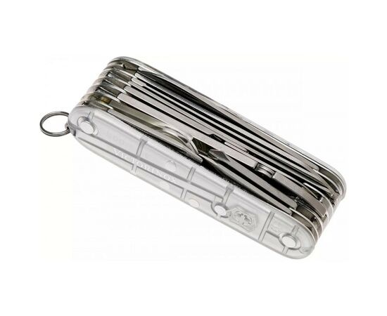 Нож Victorinox Swisschamp Transparent Silver (1.6794.T7), изображение 3 Нож Victorinox Swisschamp Transparent Silver (1.6794.T7), изображение 3