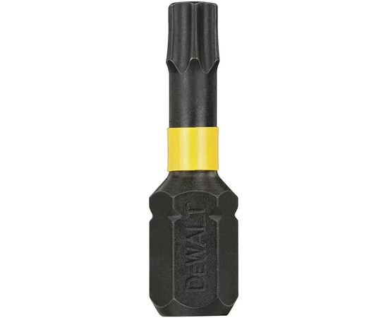 Набор бит DeWALT IMPACT TORSION, ударные, Torx, Т25, L= 25 мм, 5 шт (DT7382T), изображение 3 Набор бит DeWALT IMPACT TORSION, ударные, Torx, Т25, L= 25 мм, 5 шт (DT7382T), изображение 3