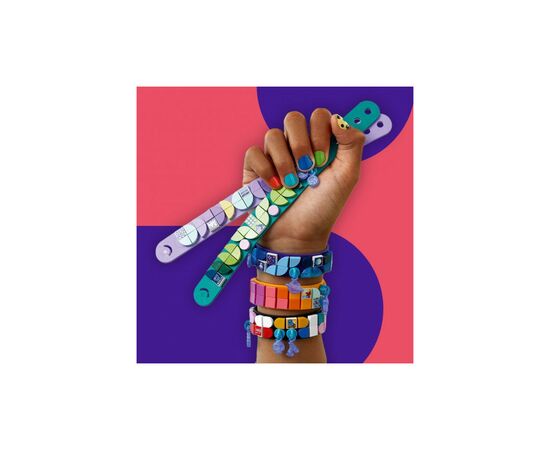 Конструктор LEGO DOTS Меганабір для створення браслетів 388 деталей (41807), зображення 6 Конструктор LEGO DOTS Меганабір для створення браслетів 388 деталей (41807), зображення 6