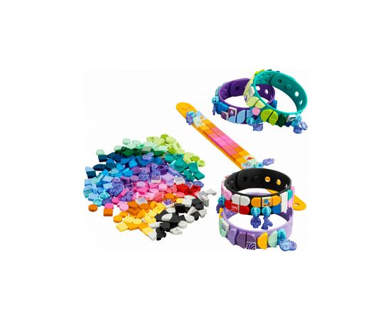 Конструктор LEGO DOTS Меганабір для створення браслетів 388 деталей (41807), зображення 8 Конструктор LEGO DOTS Меганабір для створення браслетів 388 деталей (41807), зображення 8