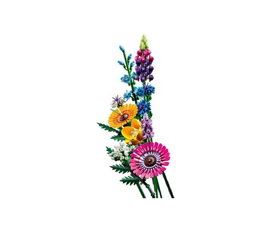 Конструктор LEGO Icons Букет полевых цветов 939 деталей (10313), изображение 6 Конструктор LEGO Icons Букет полевых цветов 939 деталей (10313), изображение 6