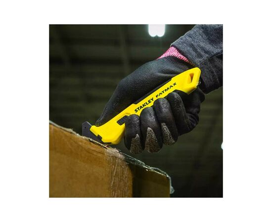 Нож монтажный Stanley FatMax для разрезания картона и упаковочных материалов (FMHT10358-0), изображение 6 Нож монтажный Stanley FatMax для разрезания картона и упаковочных материалов (FMHT10358-0), изображение 6