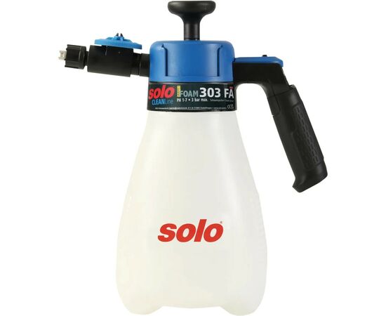 Обприскувач Solo ручний, 1.25 л, поршневий, тиск 3 бар, вага 0.45 кг (303FA)
