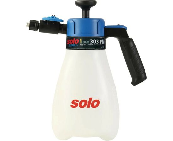 Обприскувач Solo ручний, 1.25 л, поршневий, тиск 3 бар, вага 0.45 кг (303FB)