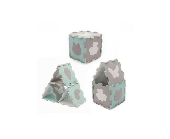 Детский коврик Kinderkraft Luno Shapes Mint 30 элементов (5902533919321), изображение 3 Детский коврик Kinderkraft Luno Shapes Mint 30 элементов (5902533919321), изображение 3