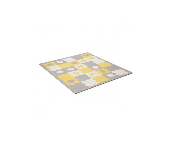 Детский коврик Kinderkraft Luno Shapes Yellow 30 элементов (5902533919338), изображение 2 Детский коврик Kinderkraft Luno Shapes Yellow 30 элементов (5902533919338), изображение 2