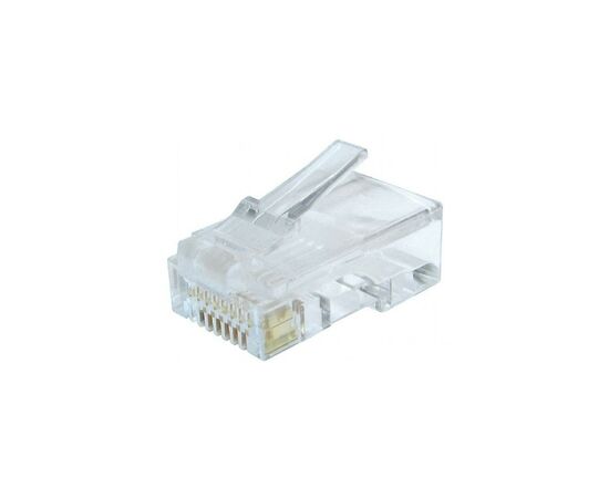 Коннектор RJ45 cat.6 UTP 8P8C * 10 (позолоч. конт.) Cablexpert (LC-8P8C-002/10)