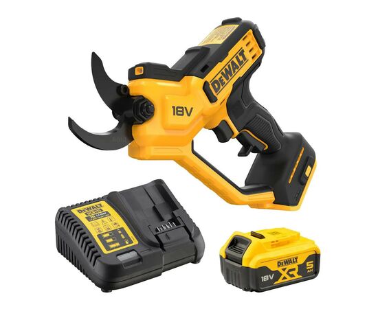 Секатор DeWALT ножницы садовые аккумуляторные, 18В XR Li-lon 5Ah (DCMPP568P1), изображение 5 Секатор DeWALT ножницы садовые аккумуляторные, 18В XR Li-lon 5Ah (DCMPP568P1), изображение 5