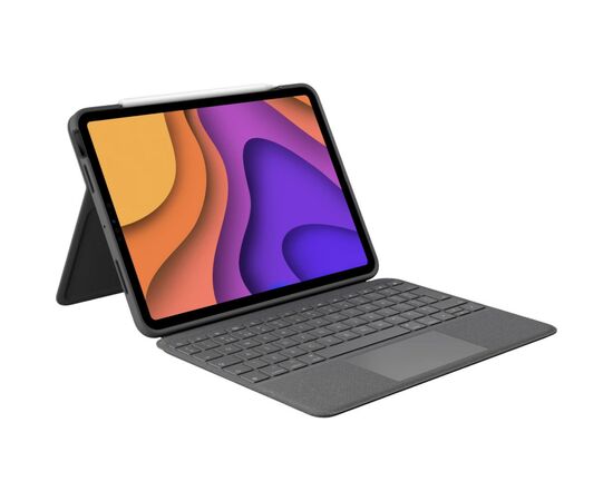 Чехол для планшета Logitech Folio Touch for iPad Air (4th gen) - OXFORD GREY - UK (L920-009968)