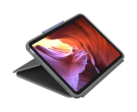 Чехол для планшета Logitech Rugged Folio - GRAPHITE - UK (L920-009319), изображение 4 Чехол для планшета Logitech Rugged Folio - GRAPHITE - UK (L920-009319), изображение 4