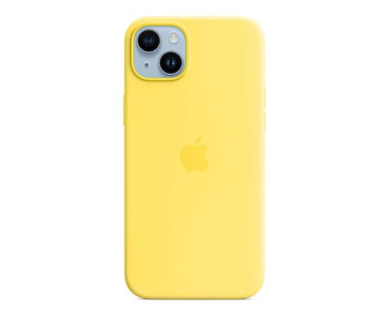 Чехол для мобильного телефона Apple iPhone 14 Plus Silicone Case with MagSafe - Canary Yellow,Model A2911 (MQUC3ZE/A), изображение 2 Чехол для мобильного телефона Apple iPhone 14 Plus Silicone Case with MagSafe - Canary Yellow,Model A2911 (MQUC3ZE/A), изображение 2
