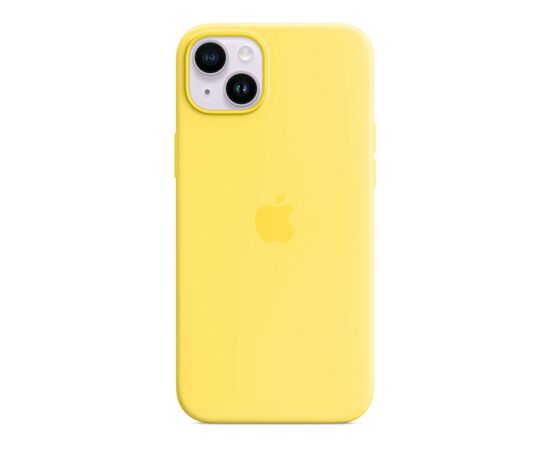 Чехол для мобильного телефона Apple iPhone 14 Plus Silicone Case with MagSafe - Canary Yellow,Model A2911 (MQUC3ZE/A), изображение 3 Чехол для мобильного телефона Apple iPhone 14 Plus Silicone Case with MagSafe - Canary Yellow,Model A2911 (MQUC3ZE/A), изображение 3