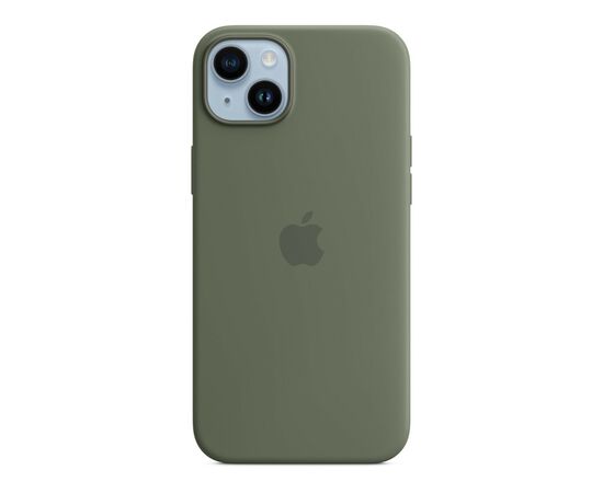 Чохол до мобільного телефона Apple iPhone 14 Plus Silicone Case with MagSafe - Olive,Model A2911 (MQUD3ZE/A), зображення 2 Чохол до мобільного телефона Apple iPhone 14 Plus Silicone Case with MagSafe - Olive,Model A2911 (MQUD3ZE/A), зображення 2