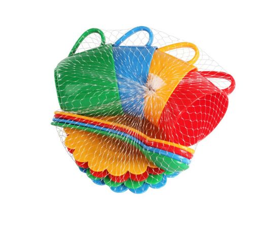 Игровой набор Tigres посуда Ромашка на 4 персоны (39081), изображение 2 Игровой набор Tigres посуда Ромашка на 4 персоны (39081), изображение 2