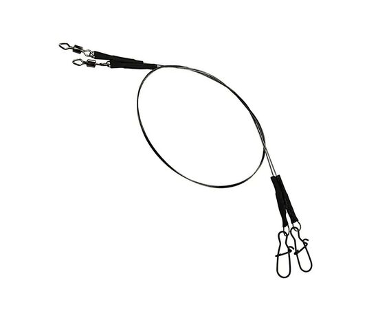Поводок DAM Effzet Coated Core 7 Spin Leader 7 жил 30см 20кг 2шт (56416)