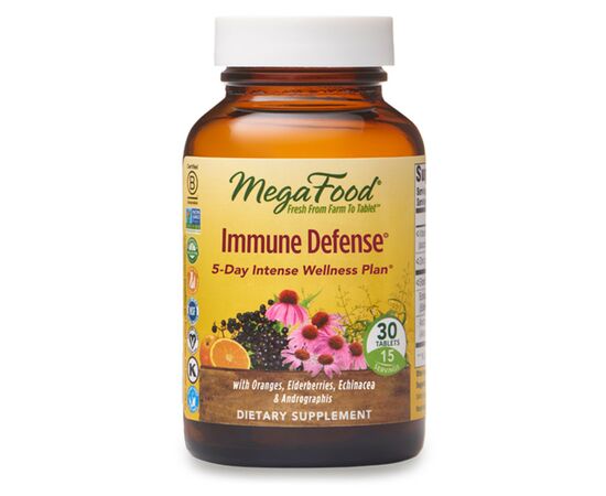 Витаминно-минеральный комплекс MegaFood Иммунная защита, Immune Defense, 30 таблеток (MGF-10366)