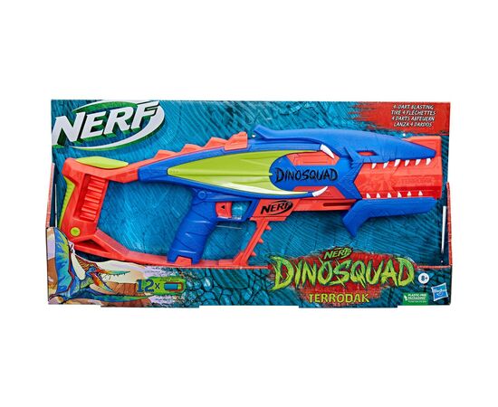 Игрушечное оружие Hasbro Nerf Бластер DinoSquad Terrodak (F6313), изображение 2 Игрушечное оружие Hasbro Nerf Бластер DinoSquad Terrodak (F6313), изображение 2