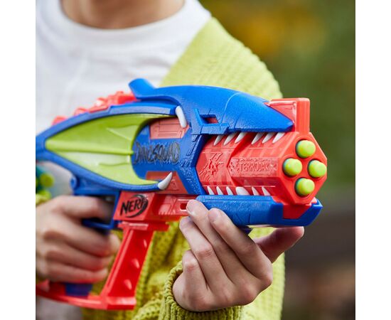 Игрушечное оружие Hasbro Nerf Бластер DinoSquad Terrodak (F6313), изображение 4 Игрушечное оружие Hasbro Nerf Бластер DinoSquad Terrodak (F6313), изображение 4