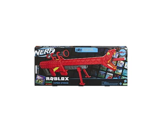 Игрушечное оружие Hasbro Nerf Бластер Roblox Zombie attack viper strike (F5483), изображение 5 Игрушечное оружие Hasbro Nerf Бластер Roblox Zombie attack viper strike (F5483), изображение 5