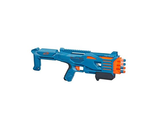 Игрушечное оружие Hasbro Nerf Tetrad QS 4 Нерф Элит 2.0 (F5025), изображение 2 Игрушечное оружие Hasbro Nerf Tetrad QS 4 Нерф Элит 2.0 (F5025), изображение 2