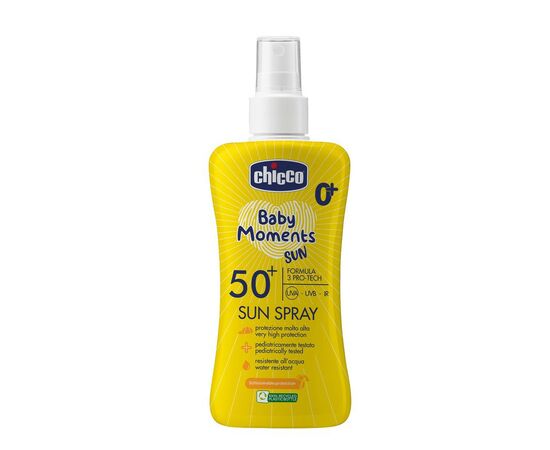 Детское молочко Chicco 50 SPF спрей солнцезащитный 150 мл (11260.00)