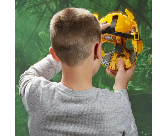 Трансформер Hasbro Transformers Rise of The Beasts Movie Bumblebee 2-in-1 Converting Roleplay Mask Action Figure (F4121_F4649), изображение 5 Трансформер Hasbro Transformers Rise of The Beasts Movie Bumblebee 2-in-1 Converting Roleplay Mask Action Figure (F4121_F4649), изображение 5