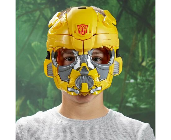 Трансформер Hasbro Transformers Rise of The Beasts Movie Bumblebee 2-in-1 Converting Roleplay Mask Action Figure (F4121_F4649), изображение 6 Трансформер Hasbro Transformers Rise of The Beasts Movie Bumblebee 2-in-1 Converting Roleplay Mask Action Figure (F4121_F4649), изображение 6