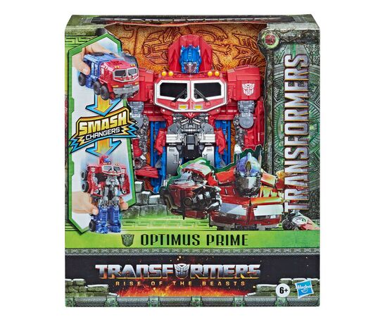 Трансформер Hasbro Transformers Tra Mv7 Smash Changers Optimus Prime Figure (F3900_F4642)
