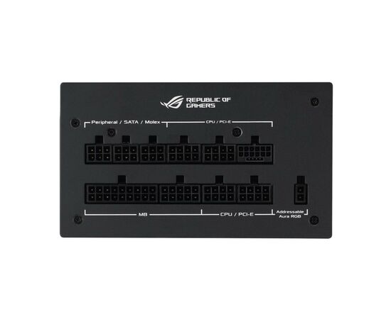 Блок питания ASUS 1000W ROG STRIX PCIE5 Gold Aura Edition (90YE00P1-B0NA00), изображение 6 Блок питания ASUS 1000W ROG STRIX PCIE5 Gold Aura Edition (90YE00P1-B0NA00), изображение 6