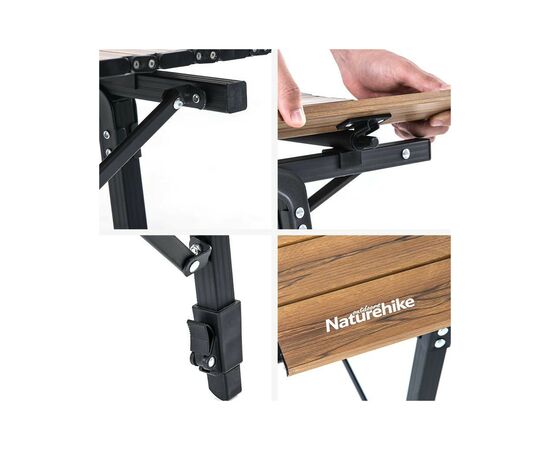 Туристичний стіл Naturehike NH19Z003-D S (6927595735169), зображення 4 Туристичний стіл Naturehike NH19Z003-D S (6927595735169), зображення 4