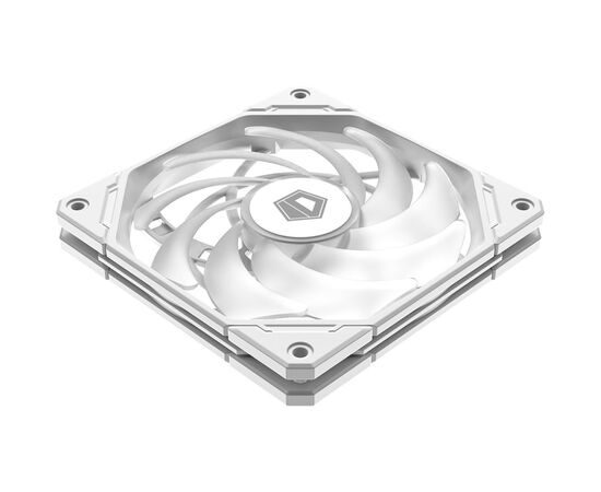Кулер для корпуса ID-Cooling NO-12015-XT ARGB SNOW, изображение 4 Кулер для корпуса ID-Cooling NO-12015-XT ARGB SNOW, изображение 4