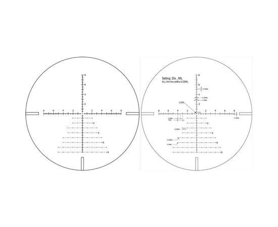 Прицел Vector Optics Continental 5-30x56 (34mm) FFP Ranging (SCFF-41), изображение 10 Прицел Vector Optics Continental 5-30x56 (34mm) FFP Ranging (SCFF-41), изображение 10