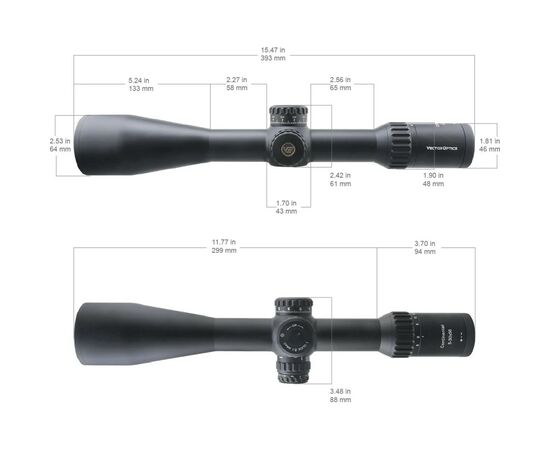 Прицел Vector Optics Continental 5-30x56 (34mm) FFP Ranging (SCFF-41), изображение 9 Прицел Vector Optics Continental 5-30x56 (34mm) FFP Ranging (SCFF-41), изображение 9