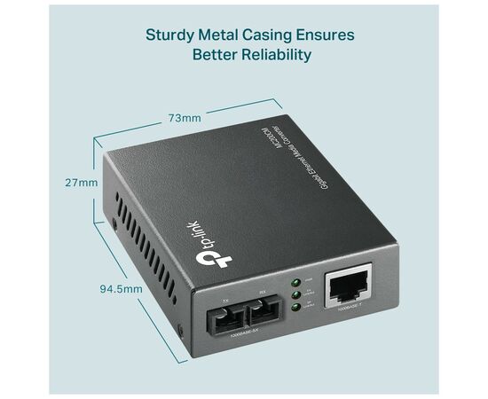 Медиаконвертер TP-Link MC200CM, изображение 2 Медиаконвертер TP-Link MC200CM, изображение 2