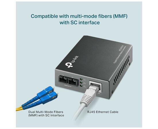 Медиаконвертер TP-Link MC200CM, изображение 5 Медиаконвертер TP-Link MC200CM, изображение 5